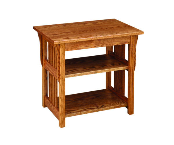 Prairie Mission Double Shelf TV Stand