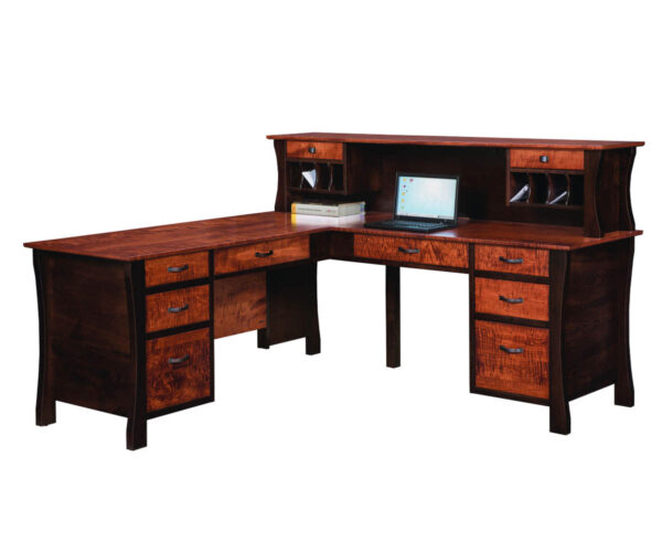 Kapernaum Corner Desk and Hutch