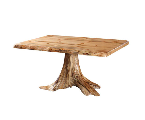 Live Edge Single Stump Table