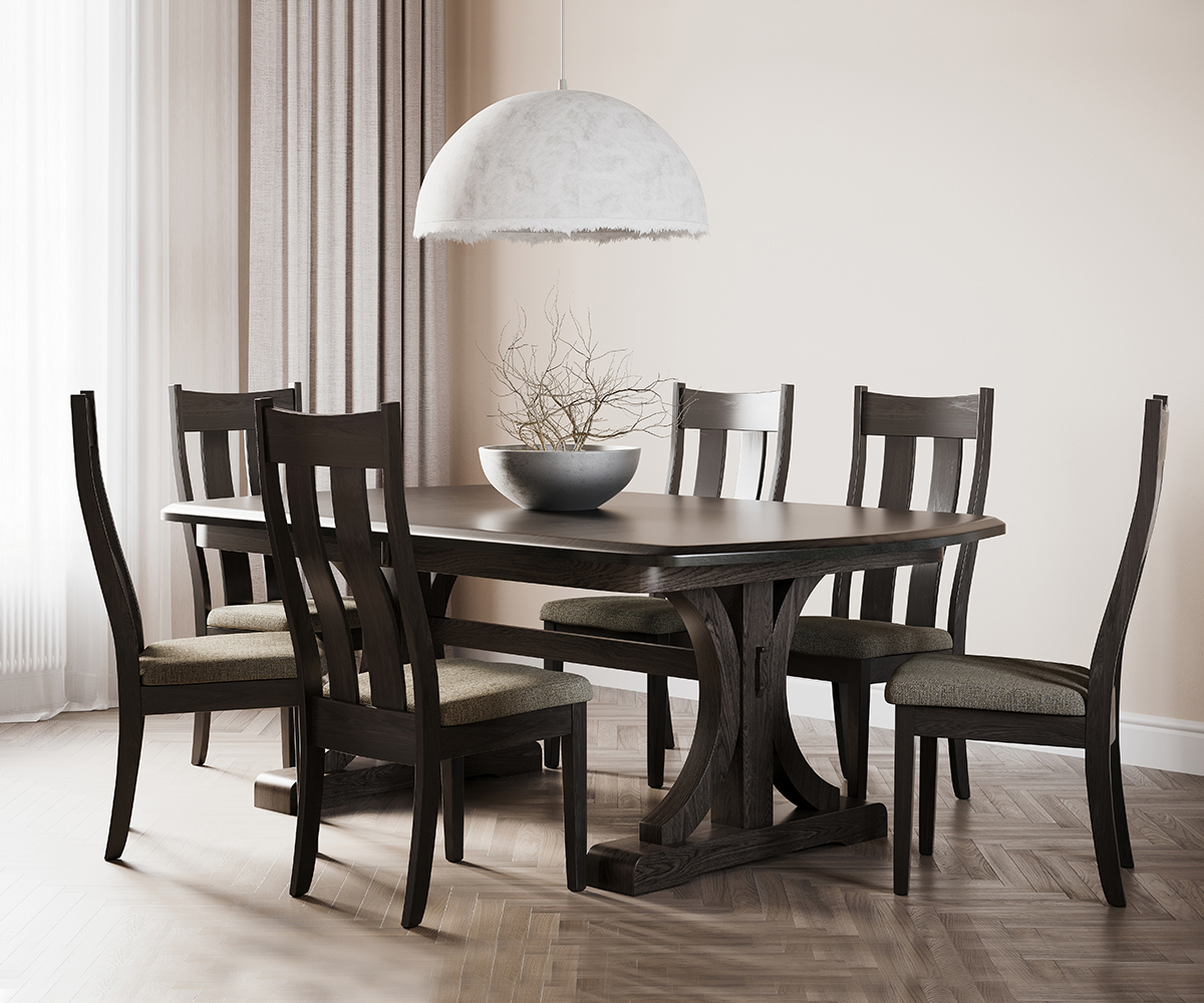 Grady Double Pedestal Table - Image 2
