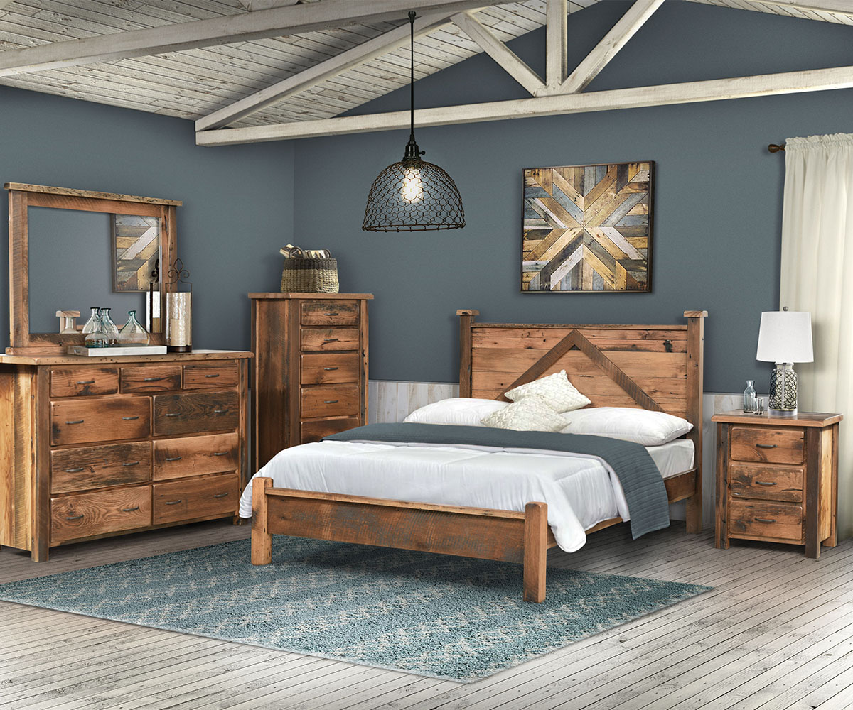 Reclaimed Post Mission Bedroom Collection