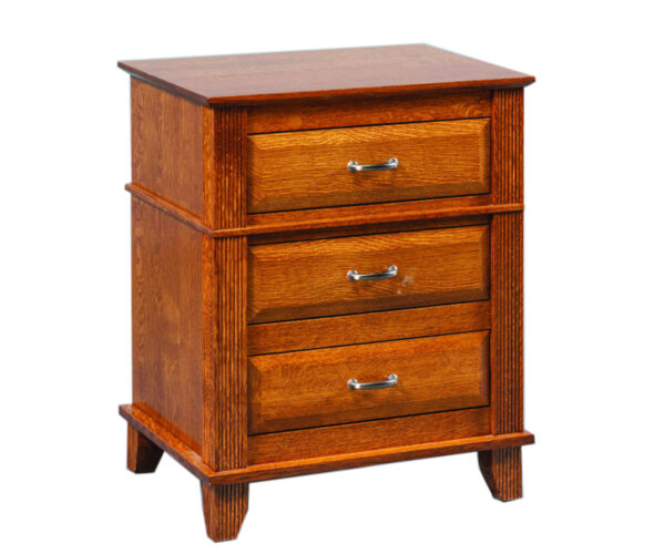 Arlington Three Drawer Nightstand