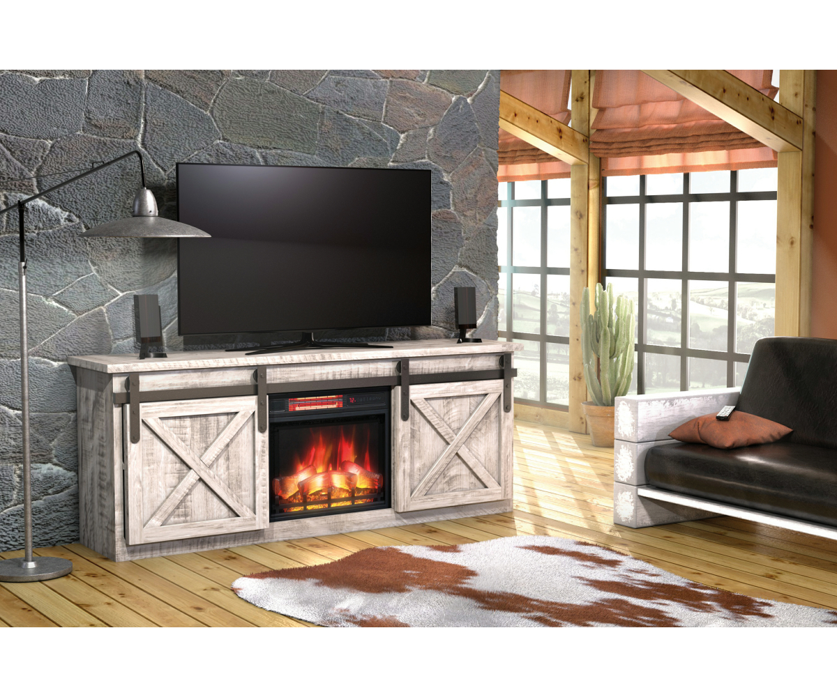 Houston Fireplace Media Console - Image 2