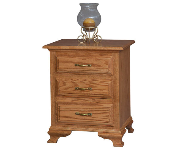 Crown Villa 3 Drawer Nightstand