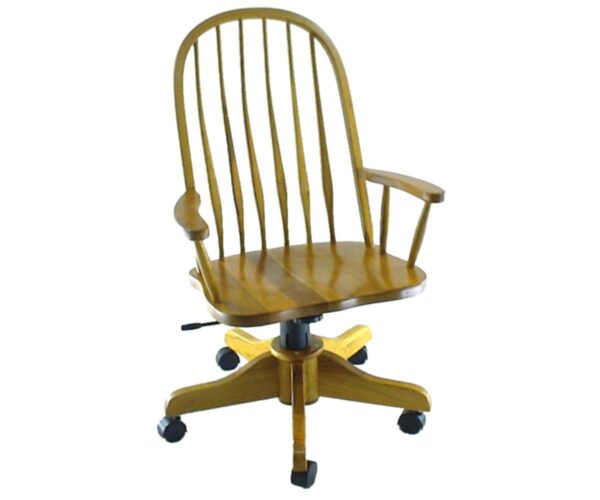 Deluxe Bent Feather Desk Chair