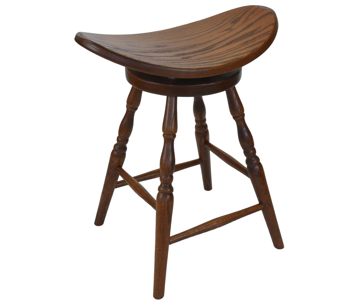 Swivel Saddle Stool
