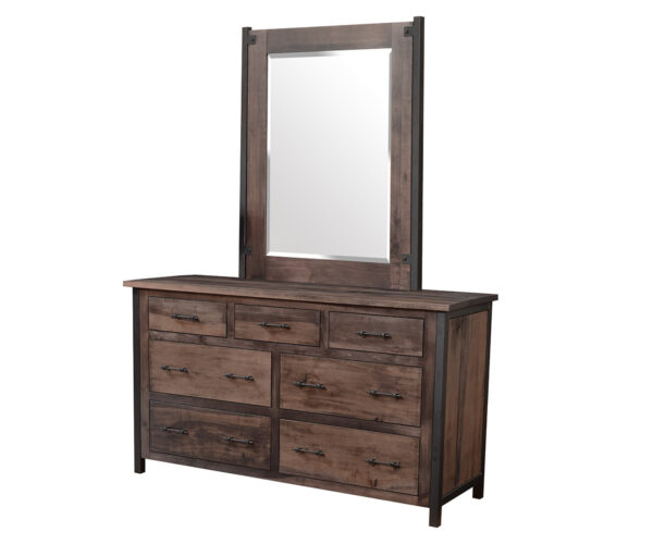 Structura Low Dresser with Mirror