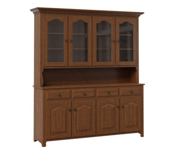 Traditional 4 Door Hutch